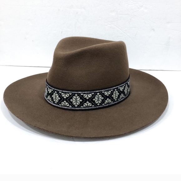 NWT Olive & Pique Kaleo Loren Free people felt Hat - Picture 4 of 5